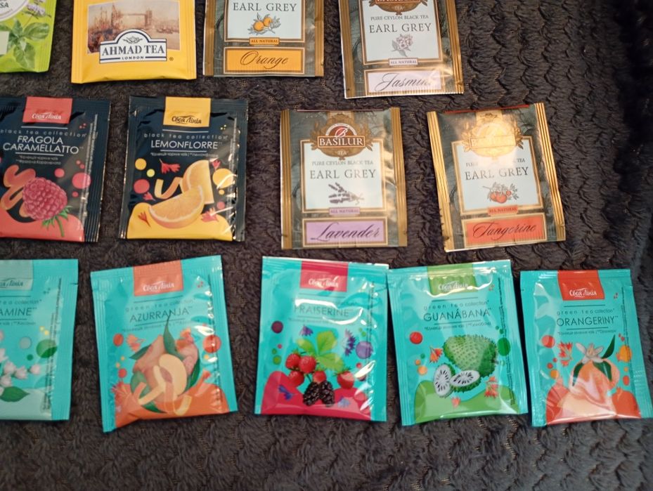 Saszetki z herbatą. Herbata 37 szt