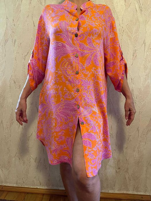 Платье рубашка халат  Оверсайз