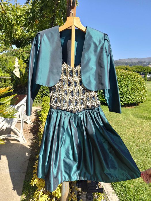Vestido de alta costura para cerimónia