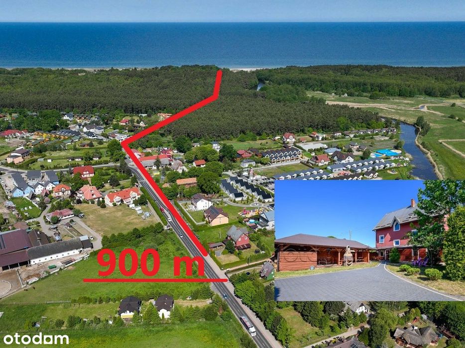 DOM NAD MORZEM - 10 pokoi z łazienkami : 331 m2 + duże poddasze
