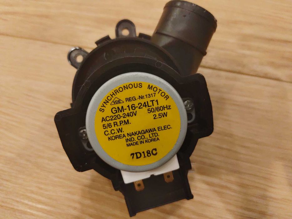 NOWY!! Elektrozawór do zmywarki 240V 50Hz Beko DIN 28320 (KLU61UAU4)