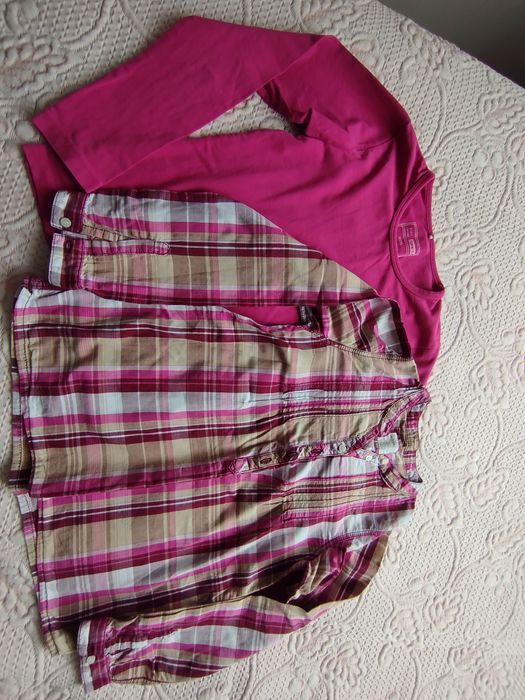 Mega paka ubranek dla dziewczynki 7/10  lat 122 cm