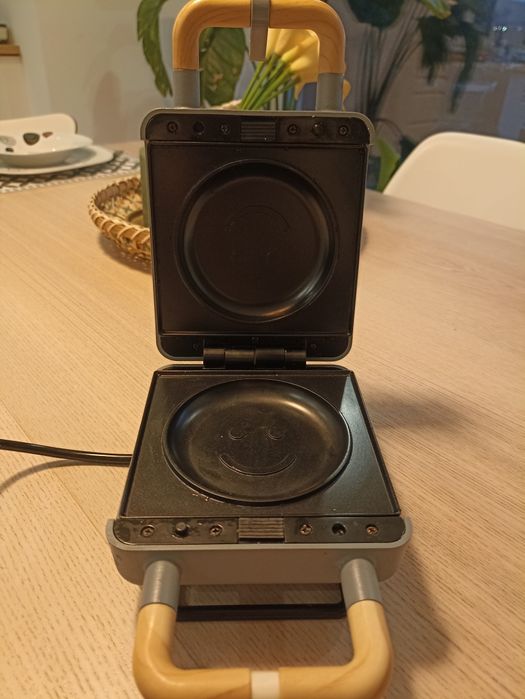 Máquina de fazer waffles e grill + Prato Taiyaki + Prato de panqueca +