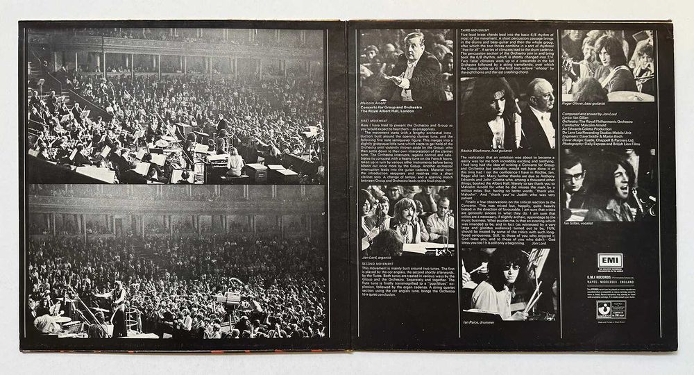 LP Deep Purple – Concerto for Group And Orchestra. Gatefold. VG+