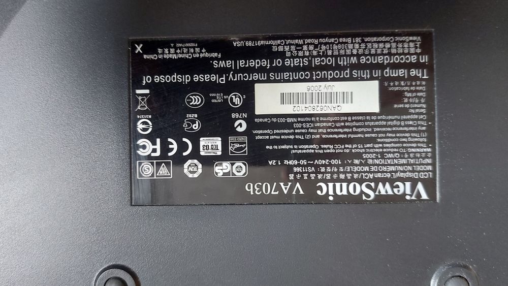 Монітор ViewSonic