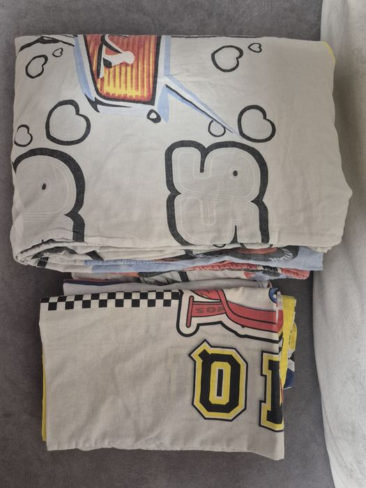 Одеяло пододеяльник+наволочка мак вин детский