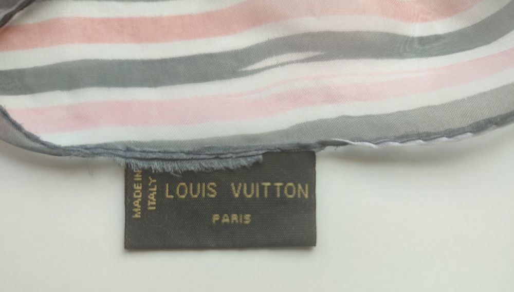 Шарф из натурального шелка Louis Vuitton
