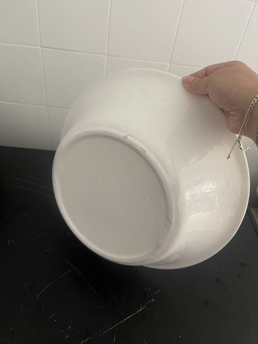 Taça grande louça antiga