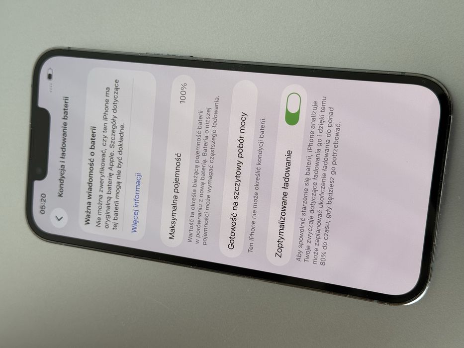 iPhone 13 Pro Nowa Bateria 100% 128Gb