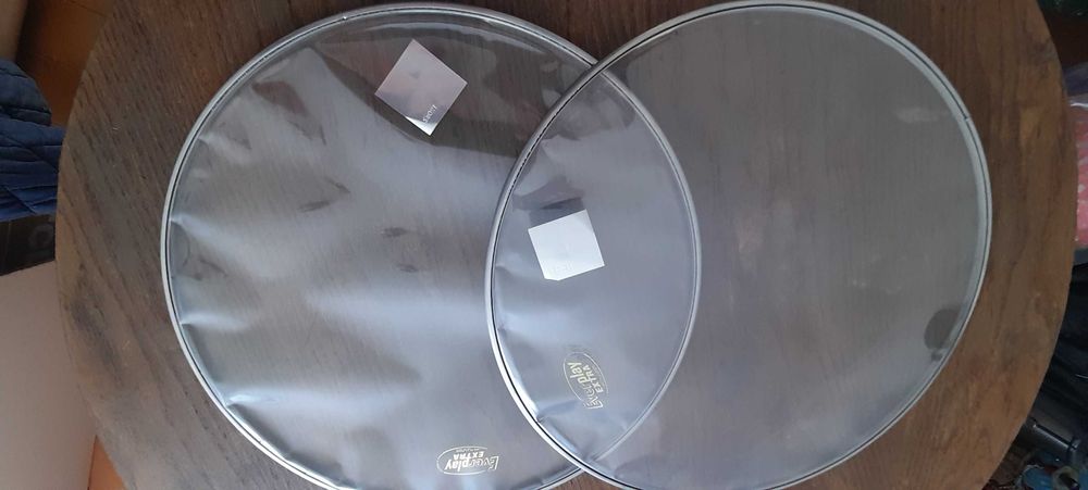 Membrana  naciąg do perkusji  Everplay Extra 14'' 4 dwa białe i dwa przezroczyste