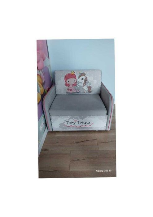 Sofa, 1-osobowa, rozkładana, FRIENDS