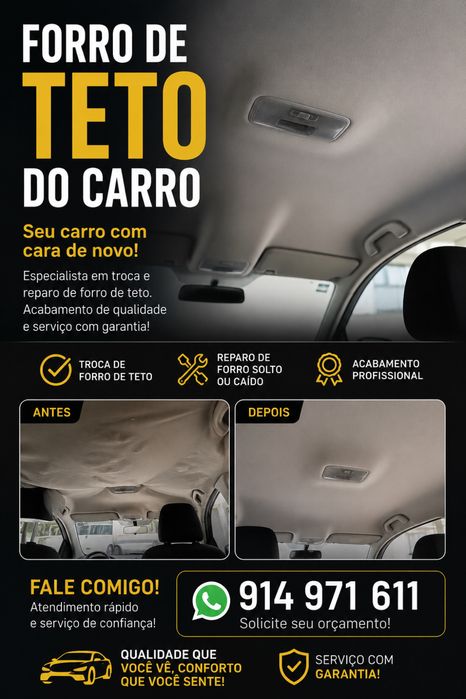 Servico forro de teto
