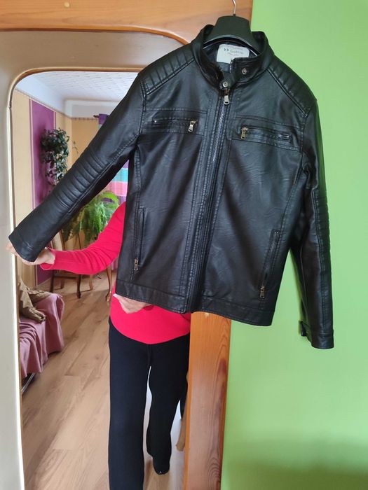 Męska kurtka eko skóra M.