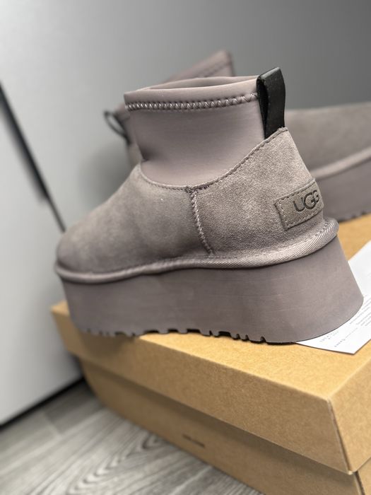 Сірі угг ugg classic mini dipper угі угги