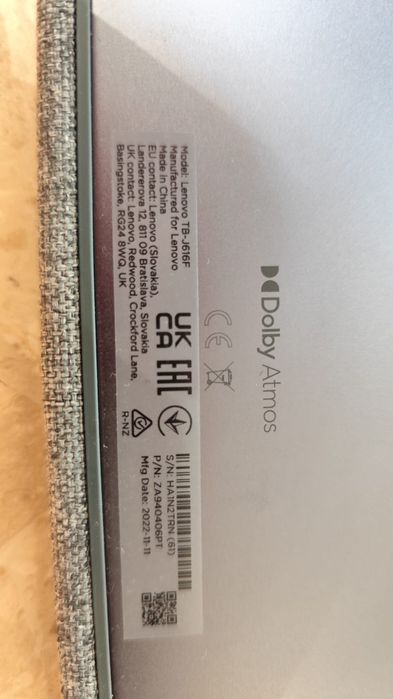 Lenovo Tab P11 Plus, que tem: Ecrã de 11 polegadas