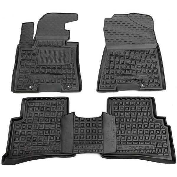 Комплект Гумових Килимків/Комплект Резиновых Ковриков/ На Всі/Все Авто