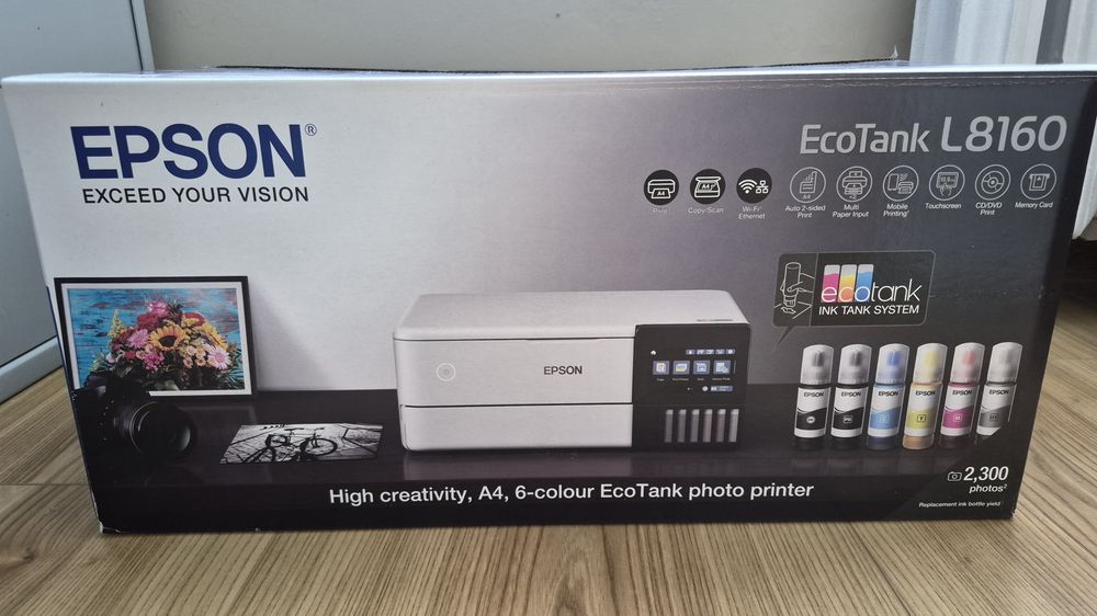 Nowa drukarka epson L8160