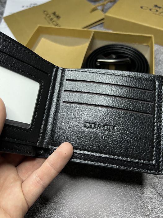 Набір ремінь+гаманець COACH