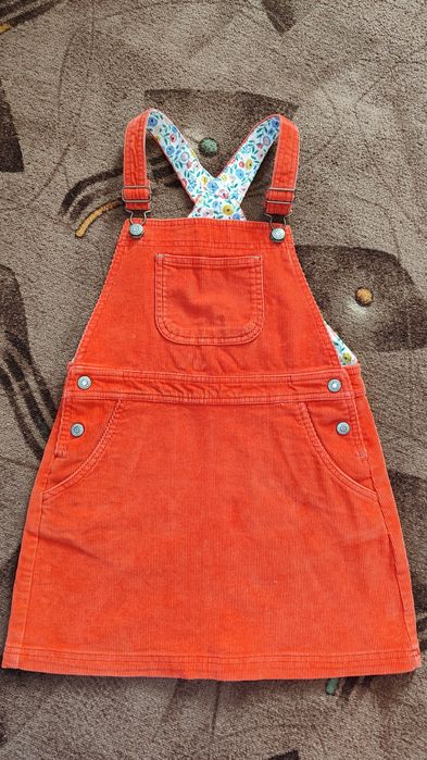 Вельветовий сарафан 128 см