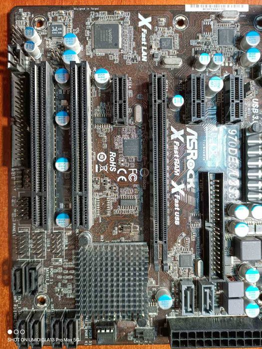 Материнська плата ASRock 970DE3/U3S3 (sAM3+, AMD 770, PCI-Ex16).