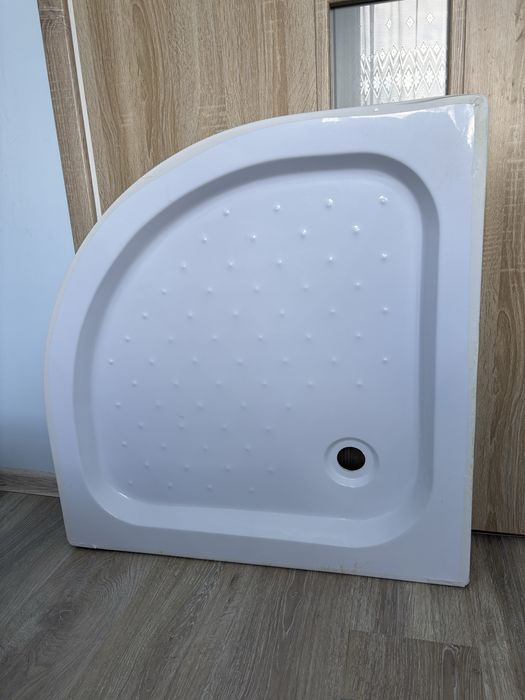Brodzik prysznicowy 80x80x13 nowy półokrągły