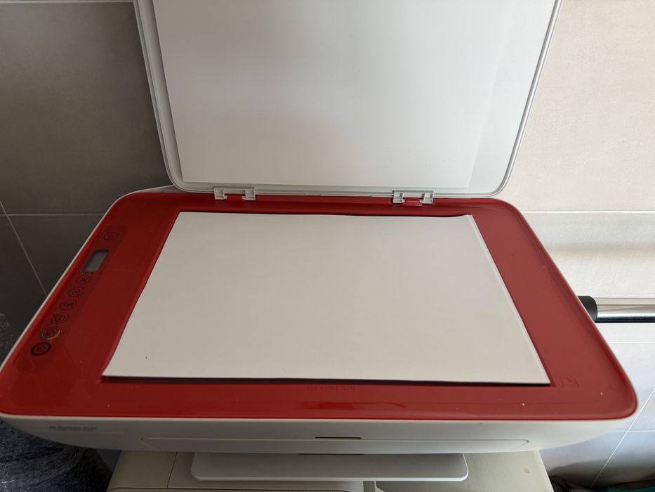 Impressora HP a funcionar