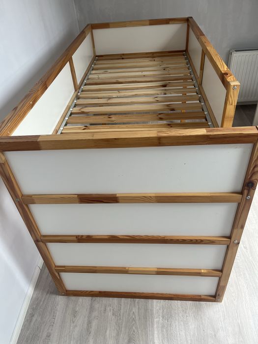 Łóżko pietrowe Ikea z materacem
