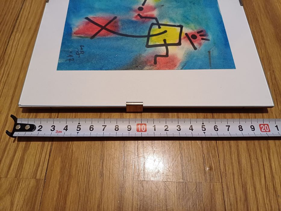 2 quadros de arte abstracta (autor: Lobo)