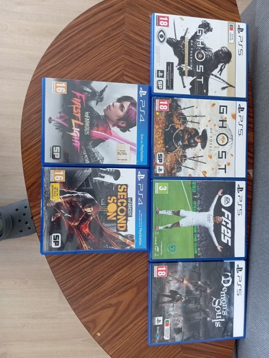 PS5 pro + leitor disco + Jogos Fisicos!