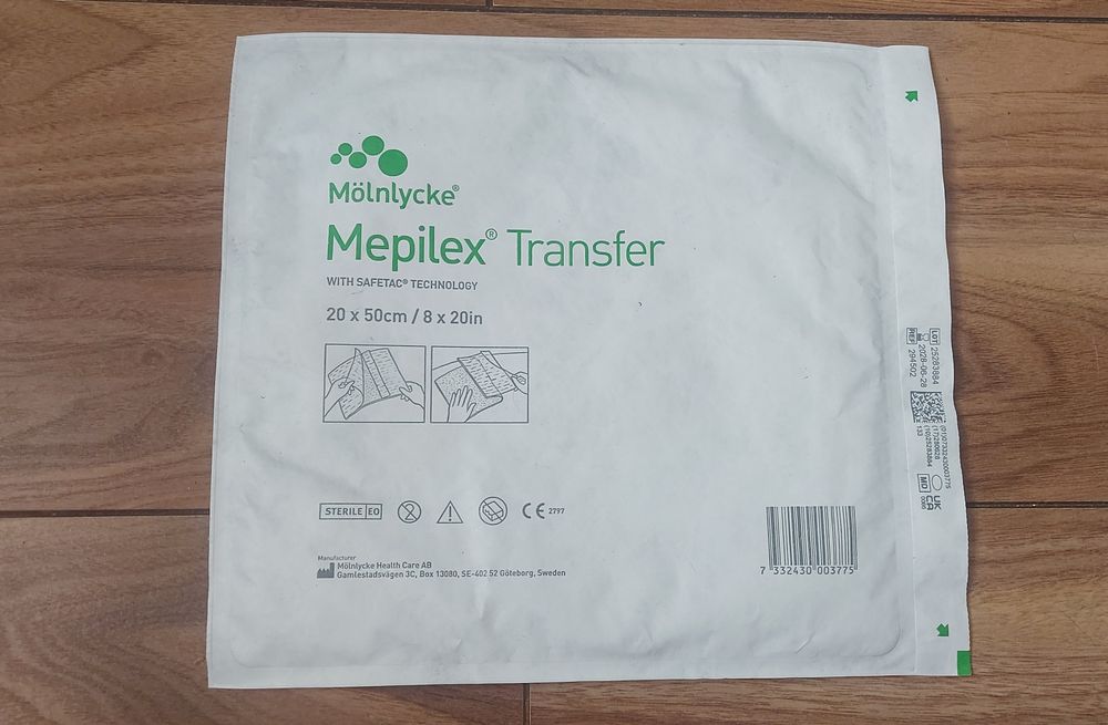 Opatrunek piankowy Mepilex Tranfer 20x50cm