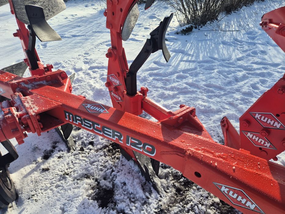 Pług 5 skibowy Obrotowy Kuhn Master 120!! 4+1 Bardzo Ładny!! Overum