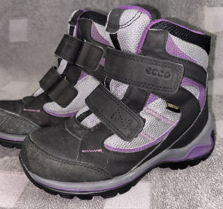 Ecco 28 zimowe buty goretex na rzepy jak nowe