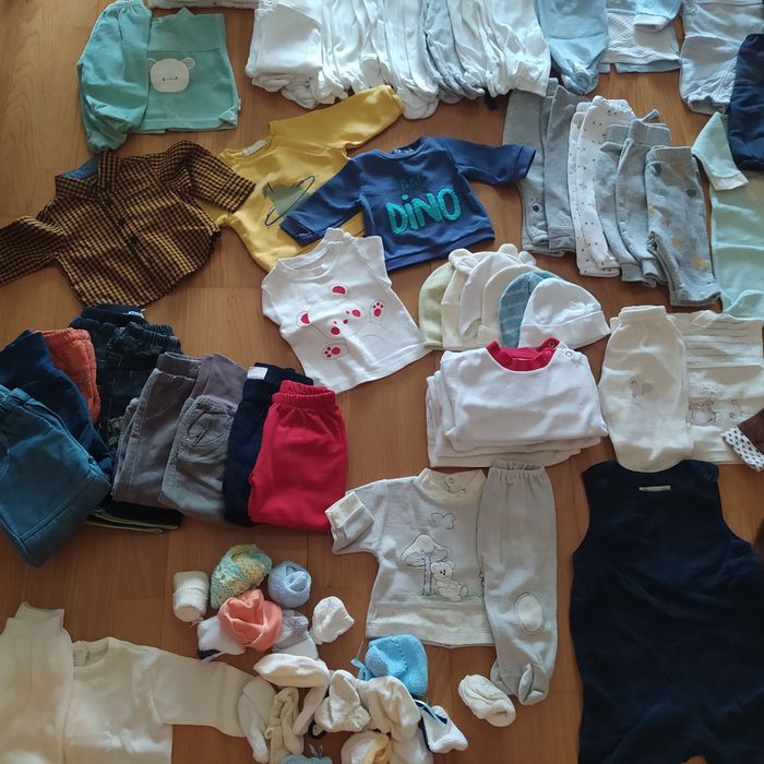 Lote roupa menino 0 - 6 meses