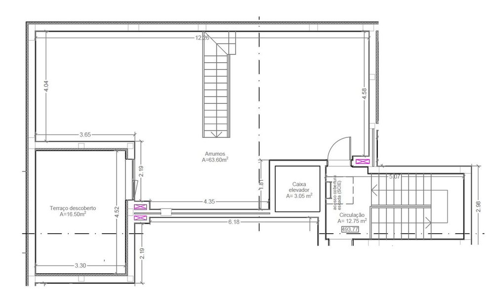 Apartamento T2 Duplex Novo