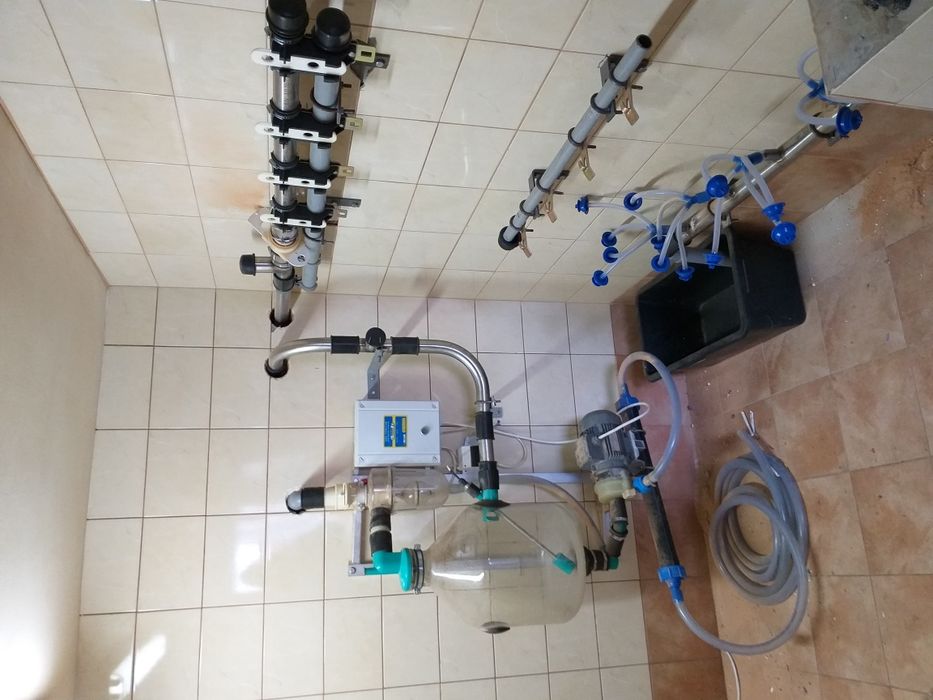 Міні ферма, молокопровод, вакуумна лінія для домашніх господарств.