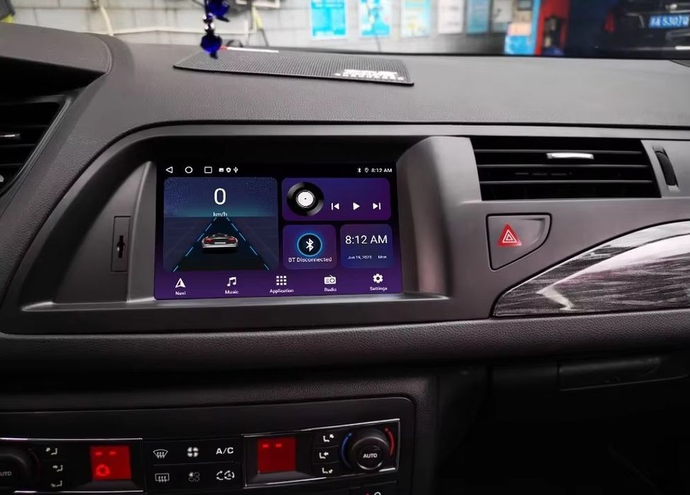 Rádio Android Citroen C5 X7 2008 a 2017 7" 2/32GB CarPlay Android Auto (Novo)