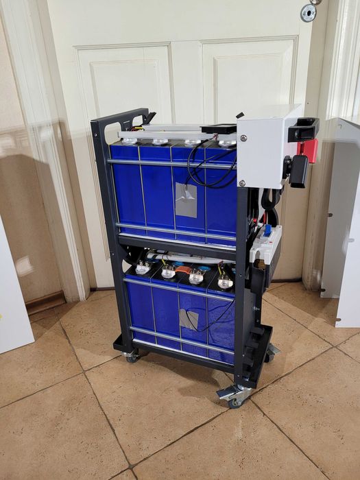 Lifepo4 батарея 24В 7 кВт в сборе, JKBMS 200Ач