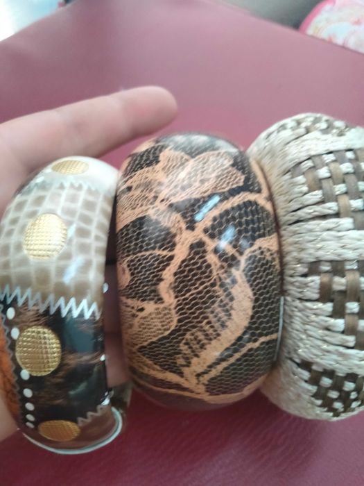 Lote de 3 pulseiras mango