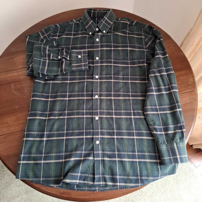 Camisa Mr. Blue Homem L – Verde Xadrez