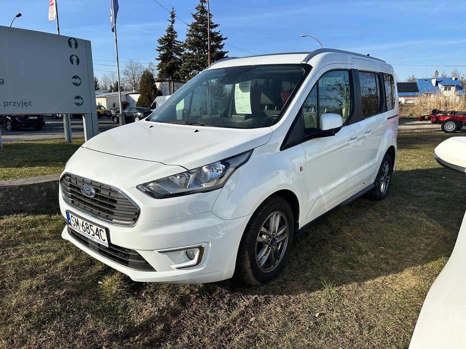 Ford Tourneo Connect salon PL, serwis ASO, 2 kluczyki, bogate wyposażenie, panorama