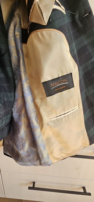 Garnitur męski marynarka i spodnie