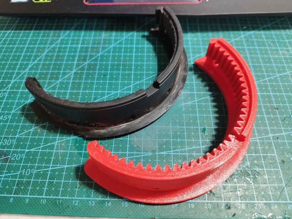 Limpa parabrisas Mercedes 190 - engrenagem de plastico