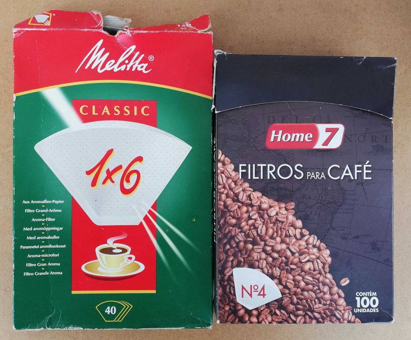 Filtros de papel para máquinas de café