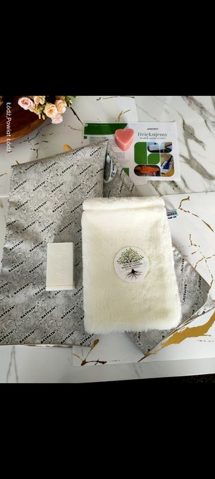 Rękawica  biała na mokro Raypath sunbeam XL mydełko