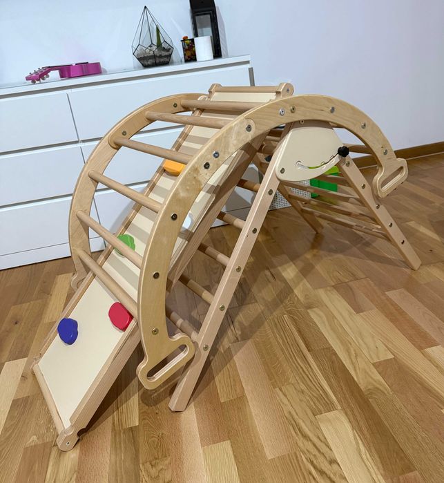 Дитячий спортивний комплекс з аркою, пірамідою. Tрикутник Піклера