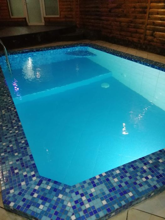 Баня на дровах(сауна,бассейн)