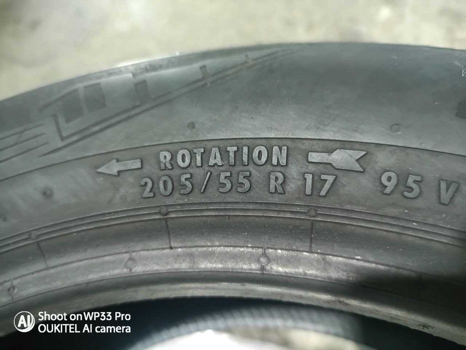 Шини Continental 205/55R17. 2шт. Всесизонка 2022р (0783)