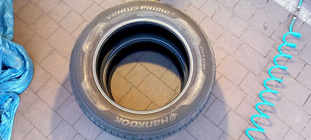Opony lato 2x HANKOOK VENTUS PRIME 3 225/60R17 99V, VII.2021r