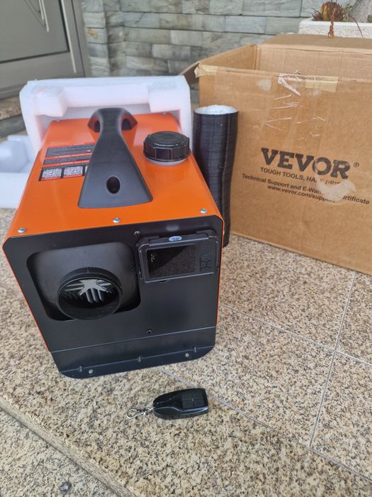 aquecedor de ar a diesel portátil VEVOR, com potência de 5kW a 8kW,