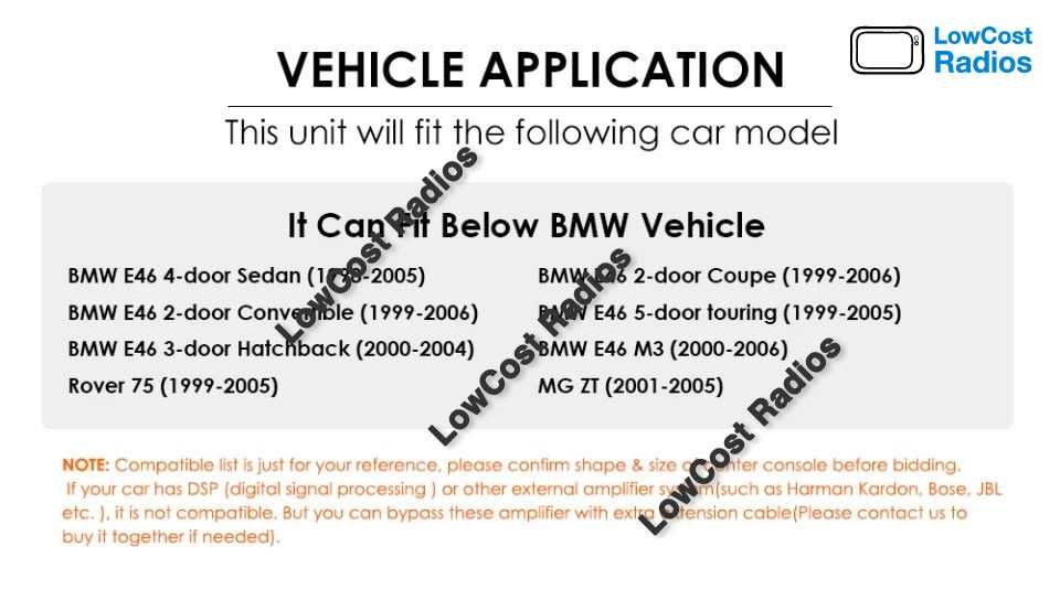Rádio BMW E46 - IMITAR ORIGINAL • Android 15 • 2DIN Wifi GPS Serie 3 | CARPLAY • ANDROID AUTO